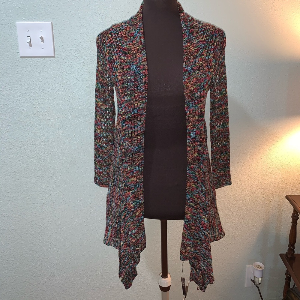 Dislay Paris, ladies, multicolor long shrug